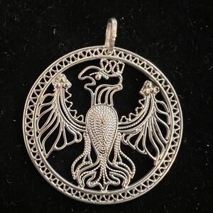 925 STERLING SILVER BIRD PENDANT SOLID